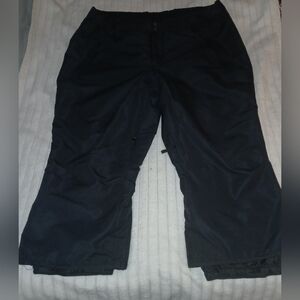 Women's Black Snow Country Ski & Snow Pants Sz 2XL EUC